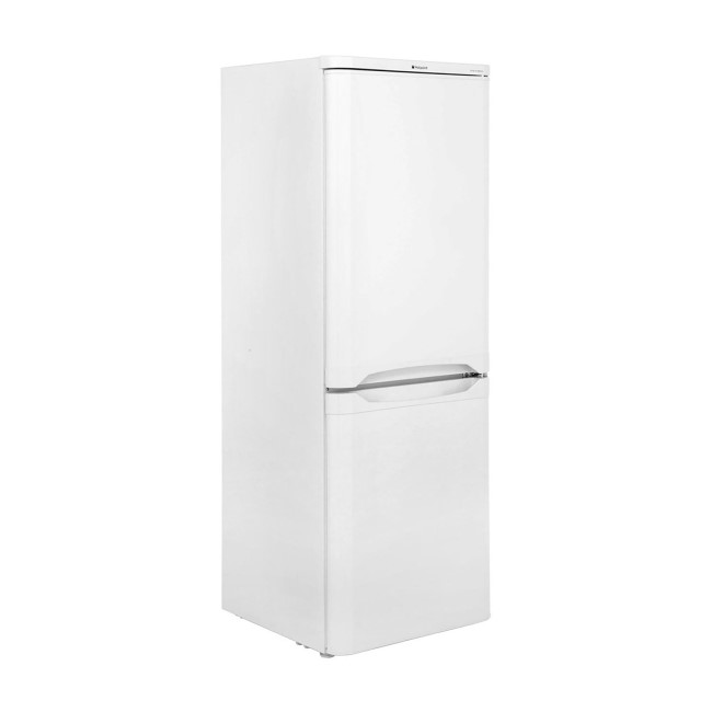 GRADE A2 - HOTPOINT HBD5515W 206 Litre Freestanding Fridge Freezer 60/40 Split 55cm Wide - White