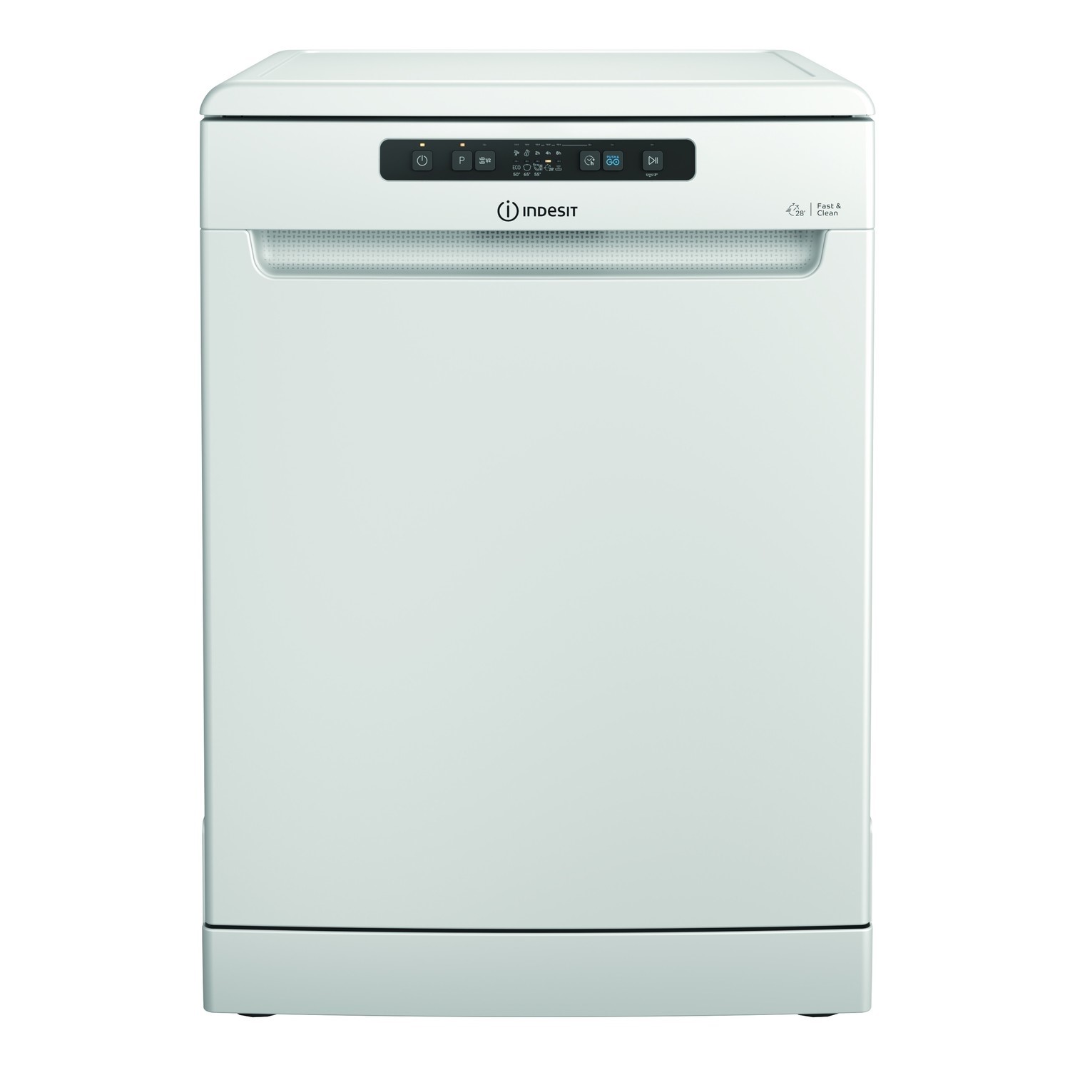 Refurbished Indesit DFC2B16UK 13 Place Freestanding Dishwasher White