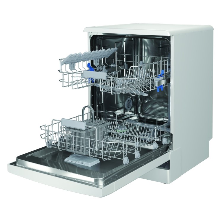 Refurbished Indesit DFC2B16UK 13 Place Freestanding Dishwasher White