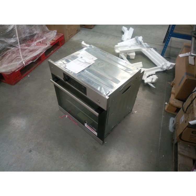 GRADE A2 - AEG BPS351020M SteamBake Pyrolytic Multifunction Electric Single Oven Stainless Steel