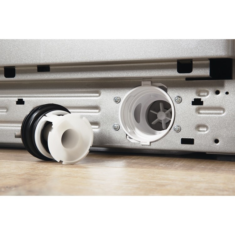 Indesit 9kg 1400rpm Freestanding Washing Machine - Silver