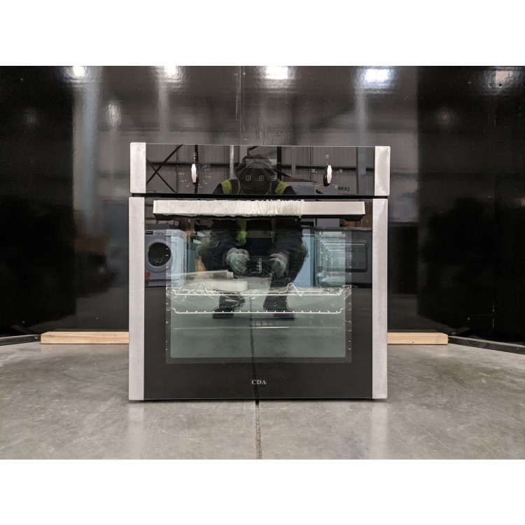 Refurbished CDA SK210SS 60cm Single Built In Electric Oven With Touch Control Programmer Stainless Steel