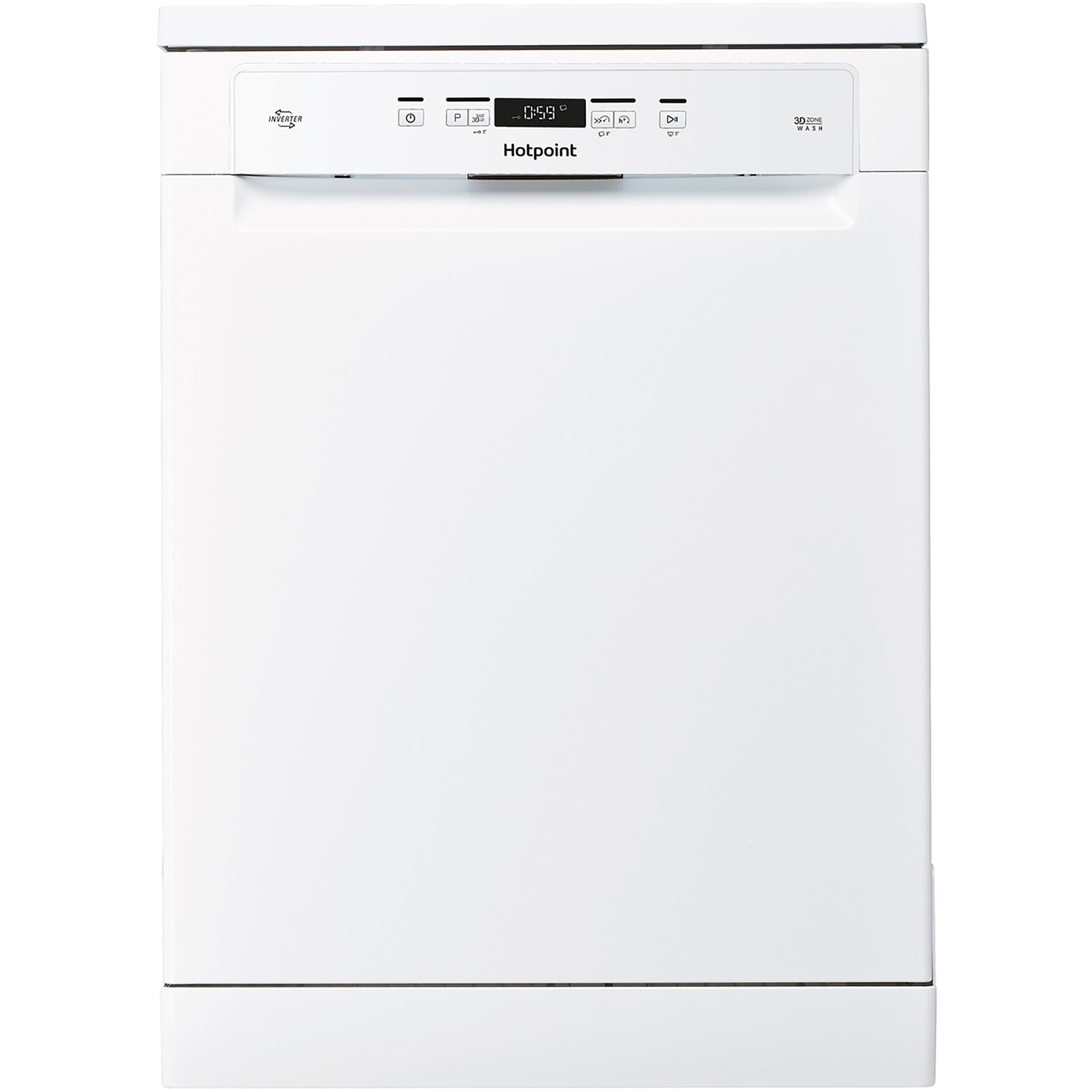 Refurbished Hotpoint HFC3C26WCUK 14 Place Freestanding Dishwasher