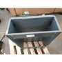 GRADE A2 - 500mm Dark Grey Gloss WC Toilet Unit - Portland