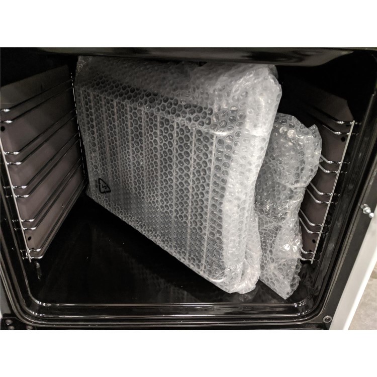 Refurbished Hotpoint HD5G00CCW 50cm Double Cavity Gas Cooker White