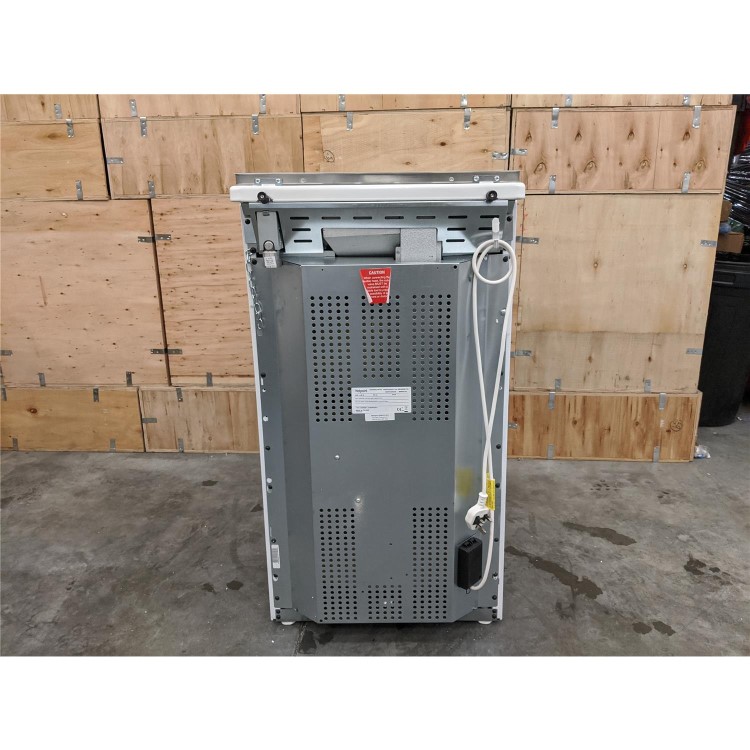 Refurbished Hotpoint HD5G00CCW 50cm Double Cavity Gas Cooker White