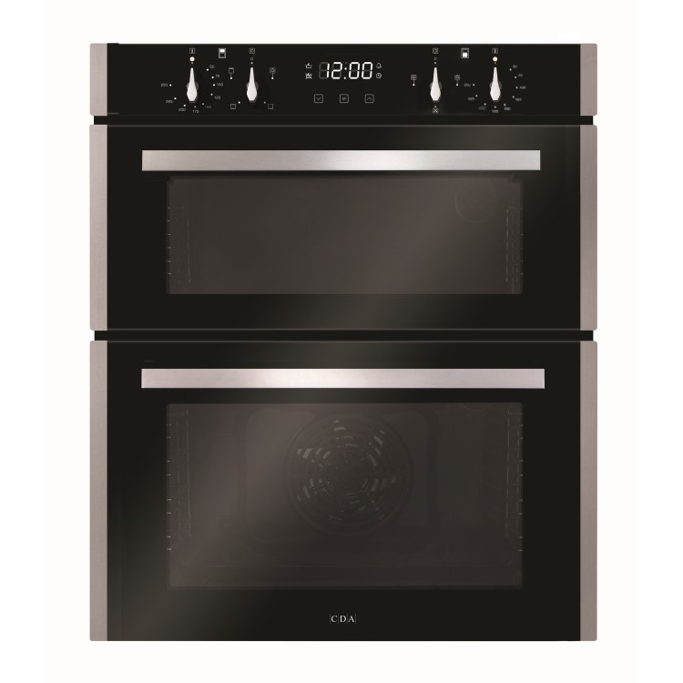 CDA Built-Under Electric Double Oven - Stainless Steel