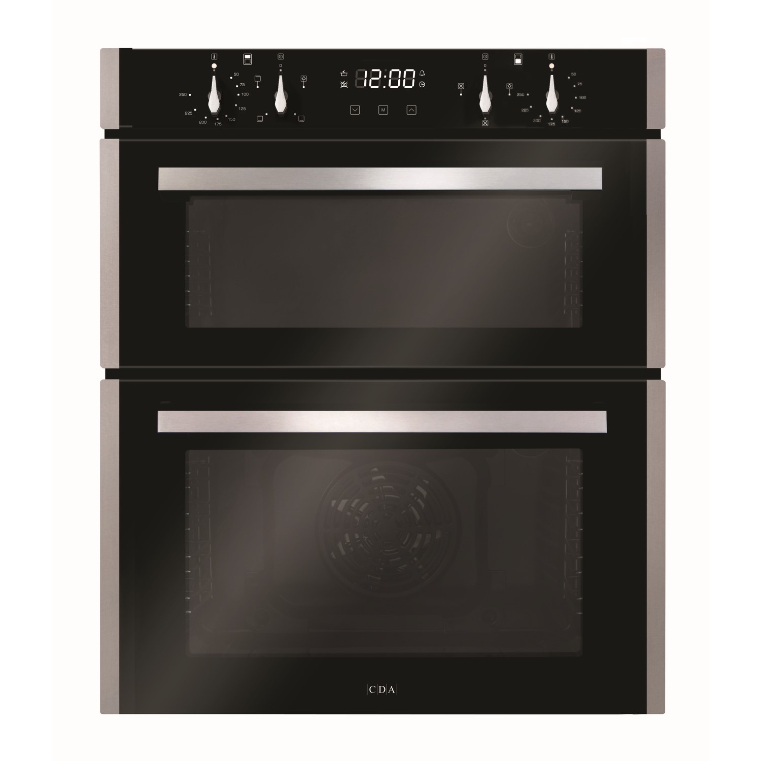 CDA Electric Built Under Double Oven - Stainless Steel