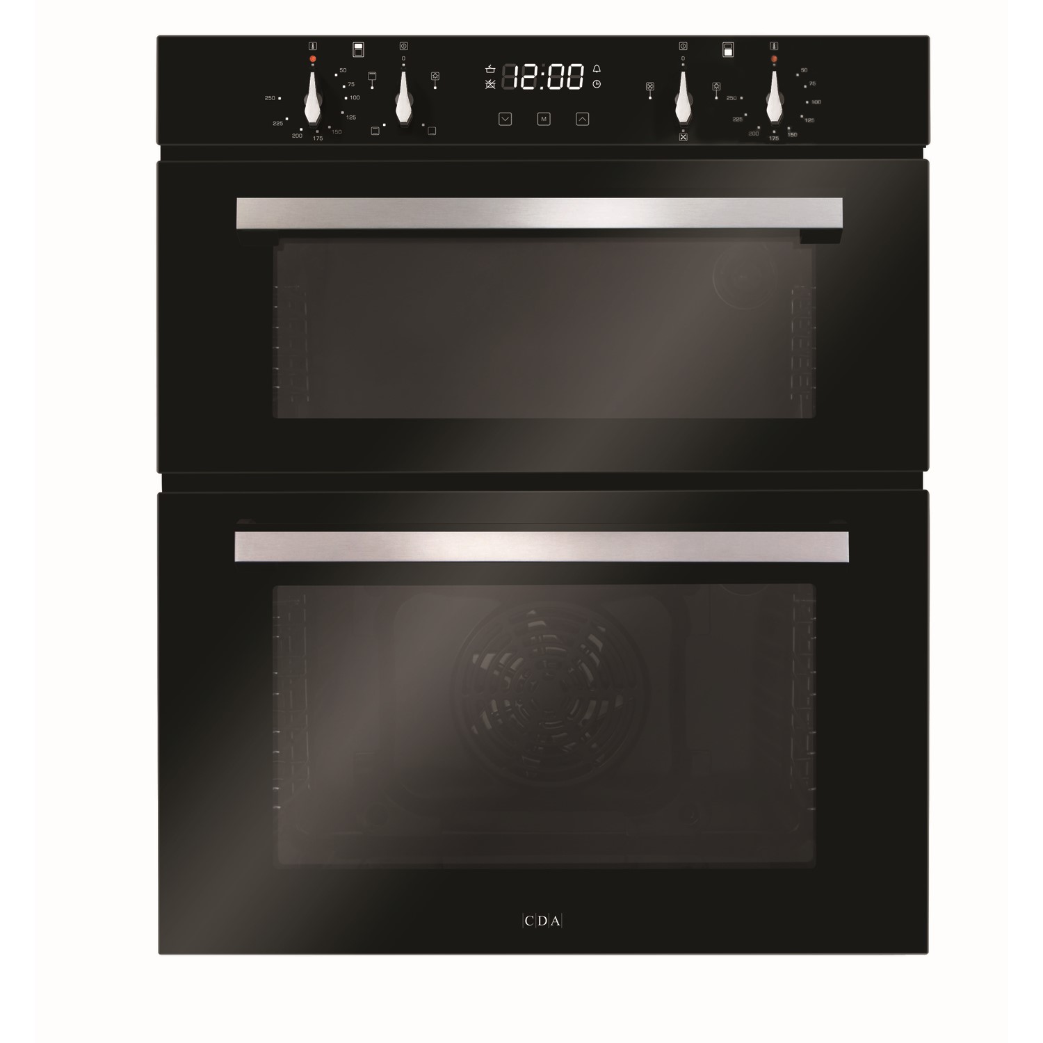 Refurbished CDA DC741BL 60cm Double Built Under Electric Oven