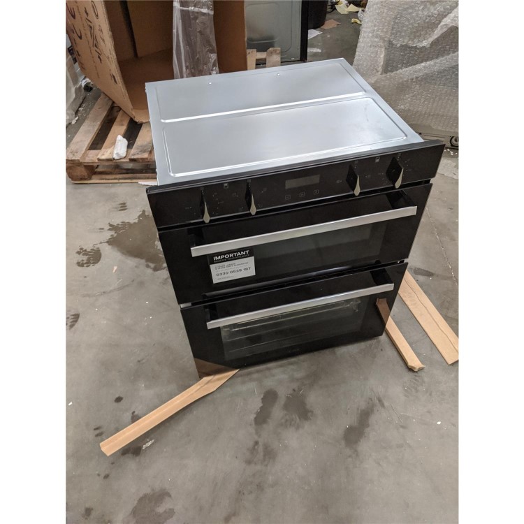 Refurbished CDA DC741BL 60cm Double Built Under Electric Oven