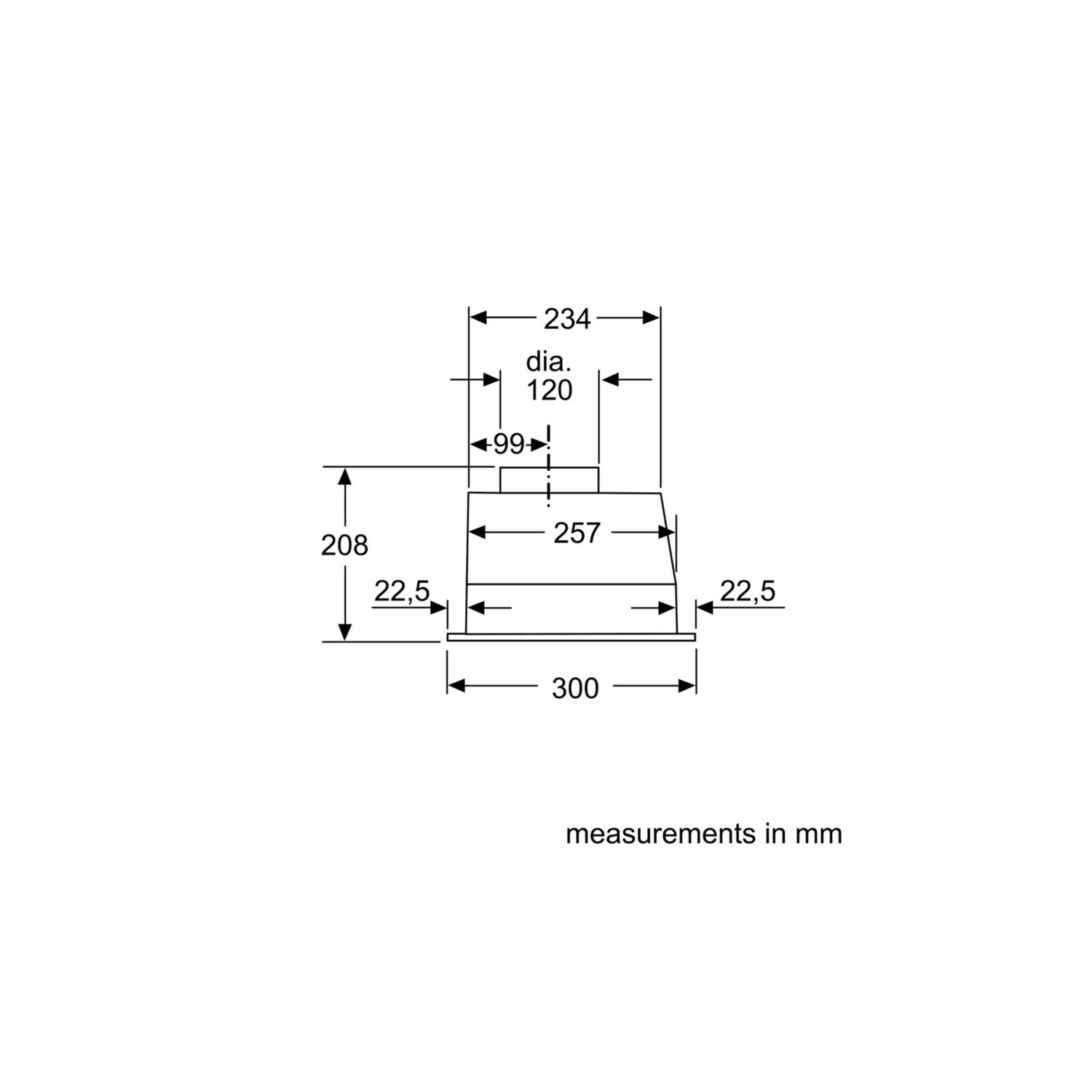 Bosch Hotte Conventionnelle Serie 2 DLN53AA70 70 Cm Argenté