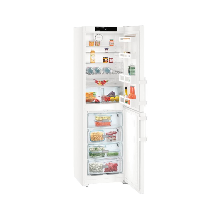 GRADE A3 - Liebherr CN3915 Comfort 201x60cm Extra Efficient NoFrost Freestanding Fridge Freezer White