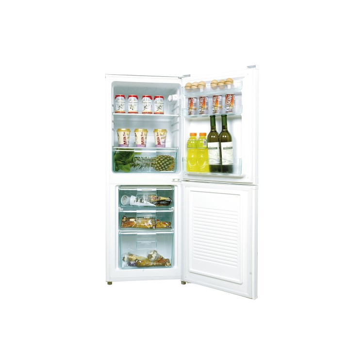 GRADE A1 - Amica FK1964 130x50cm 153L Freestanding Fridge Freezer - White