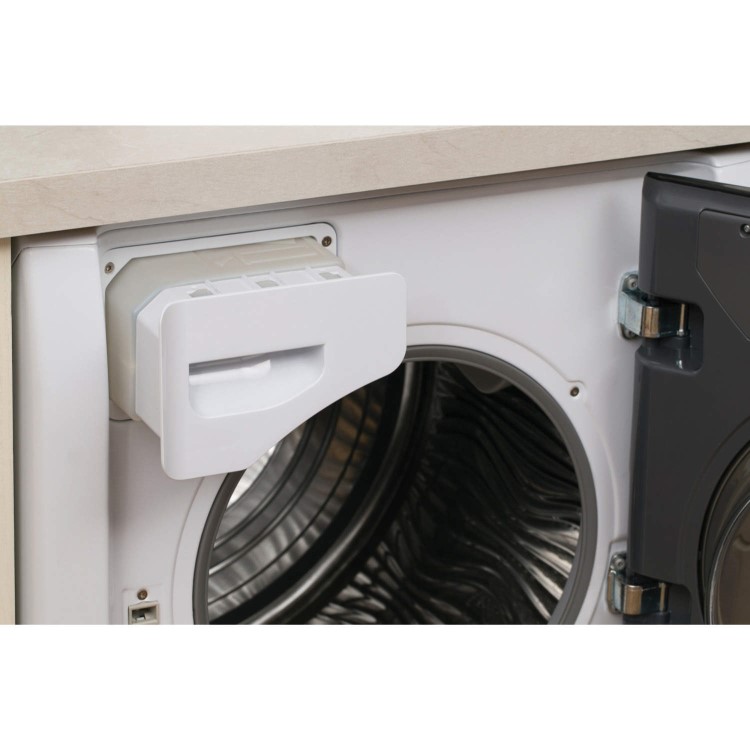 GRADE A2 - Hotpoint AQC9BF7E1 9kg Freestanding Condenser Tumble Dryer - White / Tungsten