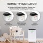 Refurbished electriQ 12 Litre Dehumidifier with Digital Humidistat and Air Purifier