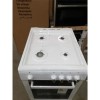 Refurbished electriQ 50cm Single Oven Gas Cooker - White