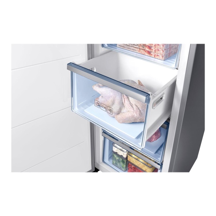 Refurbished Samsung RZ32M7120SA 315 Litre Freestanding Upright Freezer 185cm Tall Frost Free 60cm Wide - Graphite