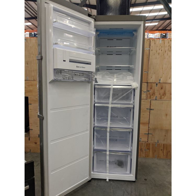 Refurbished Samsung RZ32M7120SA 315 Litre Freestanding Upright Freezer 185cm Tall Frost Free 60cm Wide - Graphite