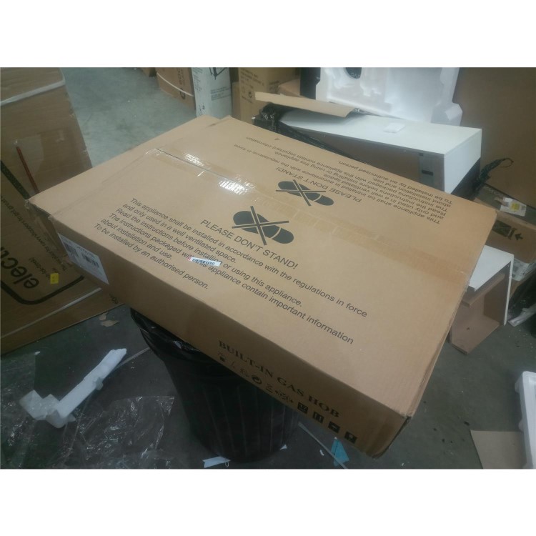 Refurbished CDA HG7251BL 70cm 5 burner gas hob - wok burner - front control - Black