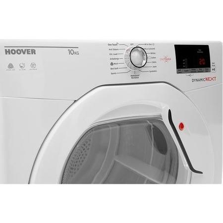 Refurbished Hoover Dynamic Next DX C10DG NFC Freestanding Condenser 10KG Tumble Dryer