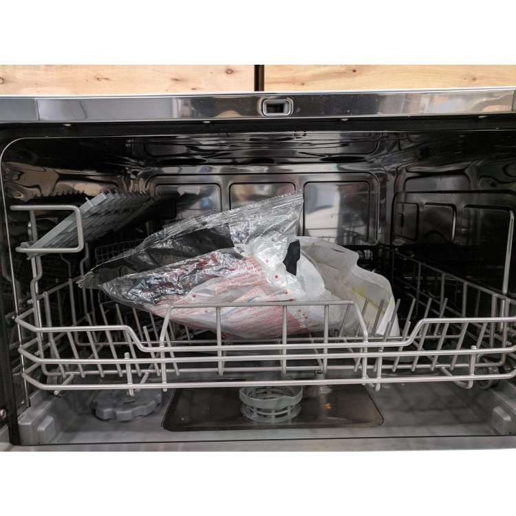 Refurbished AEG FSE21200P 6 Place Compact Integrated Dishwasher