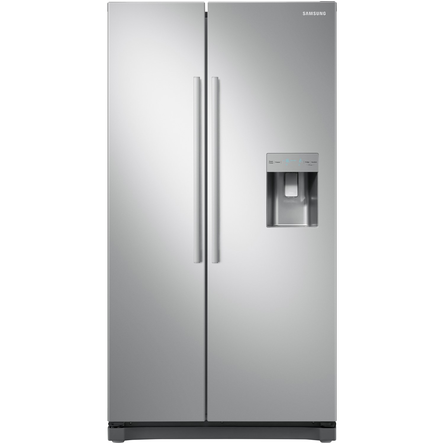 Refurbished Samsung RS52N3313SA Freestanding 510 Litre American Frost Free Fridge Freezer Silver