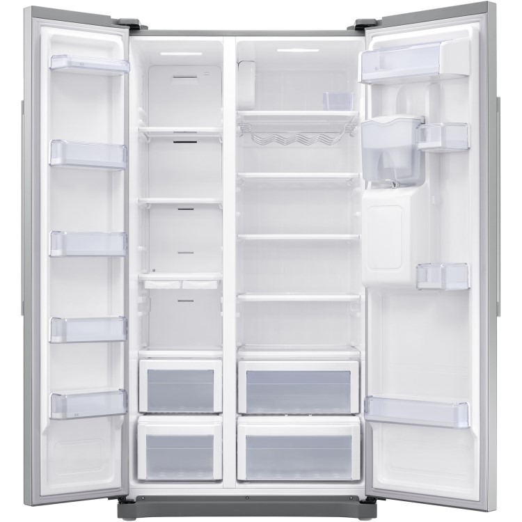 Samsung 510 Litre Side-By-Side American Fridge Freezer - Silver