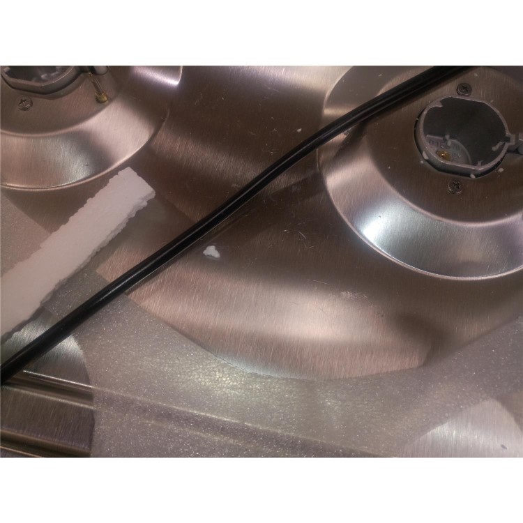 Refurbished Neff T26DA59N0 59cm Four Zone Gas Hob Stainless Steel With Cast Iron Pan Stands
