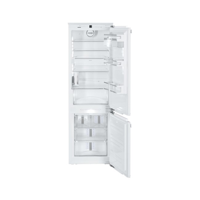 Liebherr ICN3386 BioCool NoFrost 60-40 Integrated Fridge Freezer With Soft-closing Doors and Non-Plumbed Ice Maker - Door on Door