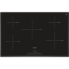 GRADE A2 - Bosch PIV851FB1E Serie 6 802mm Five Zone Induction Hob - Black With Three Bevelled Edges