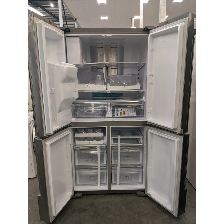 Refurbished Samsung RF56M9540SR 550L American Freestanding Fridge Freezer - Stainless Steel