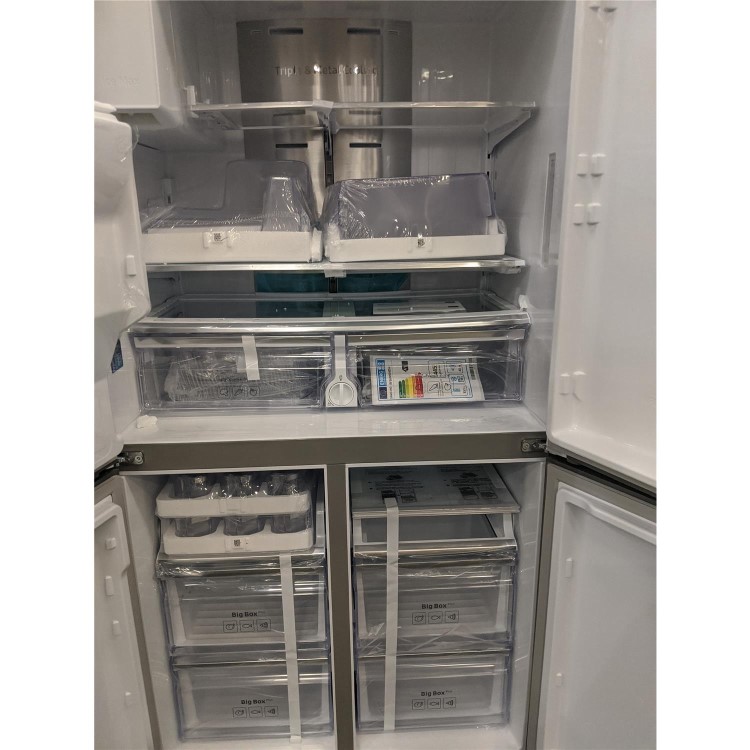 Refurbished Samsung RF56M9540SR 550L American Freestanding Fridge Freezer - Stainless Steel