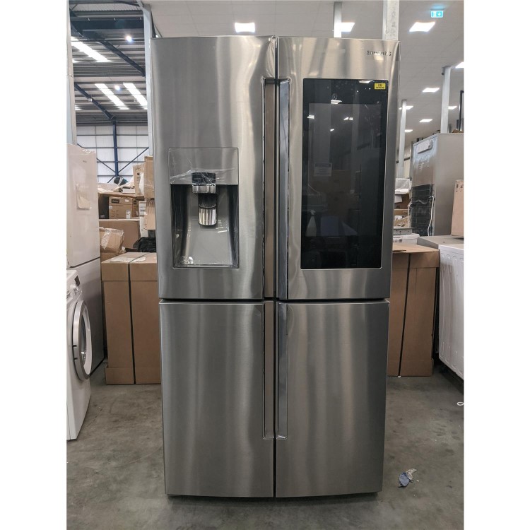 Refurbished Samsung RF56M9540SR 550L American Freestanding Fridge Freezer - Stainless Steel
