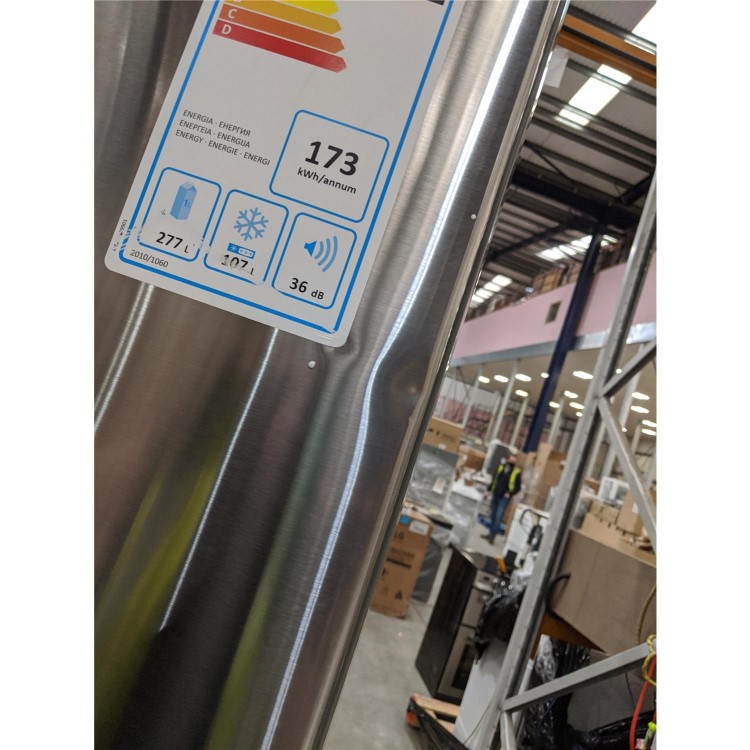 Refurbished LG GBB92STAXP Freestanding 384 Litre 70/30 Fridge Freezer Stainless Steel
