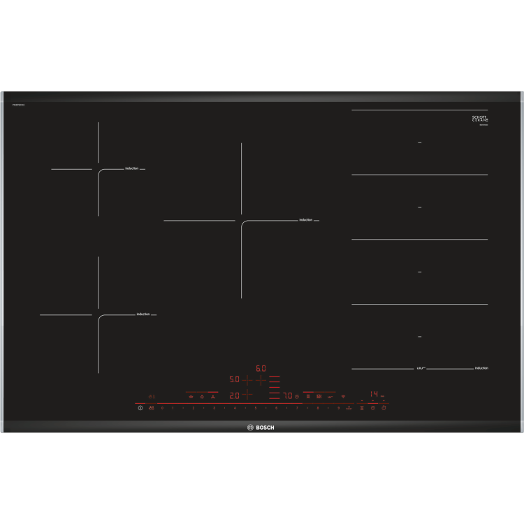 Bosch Series 8 82cm 5 Zone Induction Hob