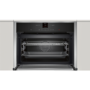 GRADE A2 - NEFF C17MR02N0B 1000W 45L Built-in Combination Microwave Oven Stainless Steel