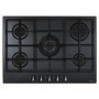 Refurbished CDA HG7251BL 70cm 5 burner gas hob - wok burner - front control - Black