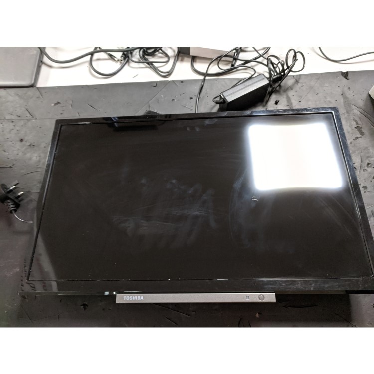 Refurbished Toshiba 24" 720p HD Ready Smart TV with Built In DVD