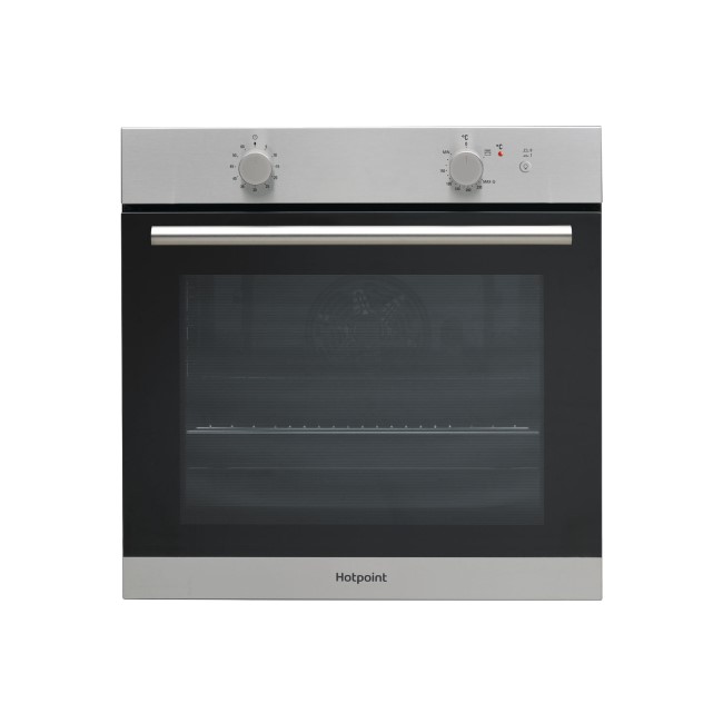 Refurbished Hotpoint GA2124IX Single Built In Gas Oven Stainless Steel