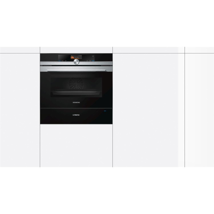 Refurbished Siemens BI630CNS1B iQ700 14cm High Warming Drawer Stainless Steel