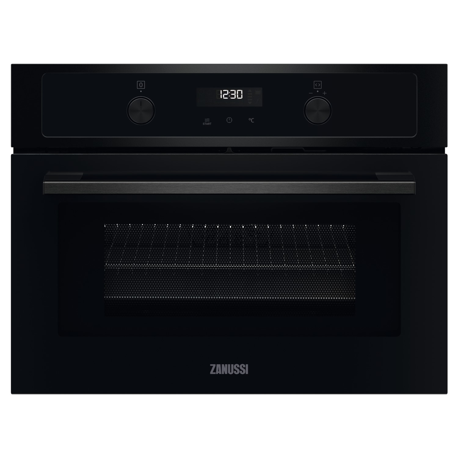 Zanussi ZVENM7K1 Built in CombiQuick Compact Microwave Oven - Black