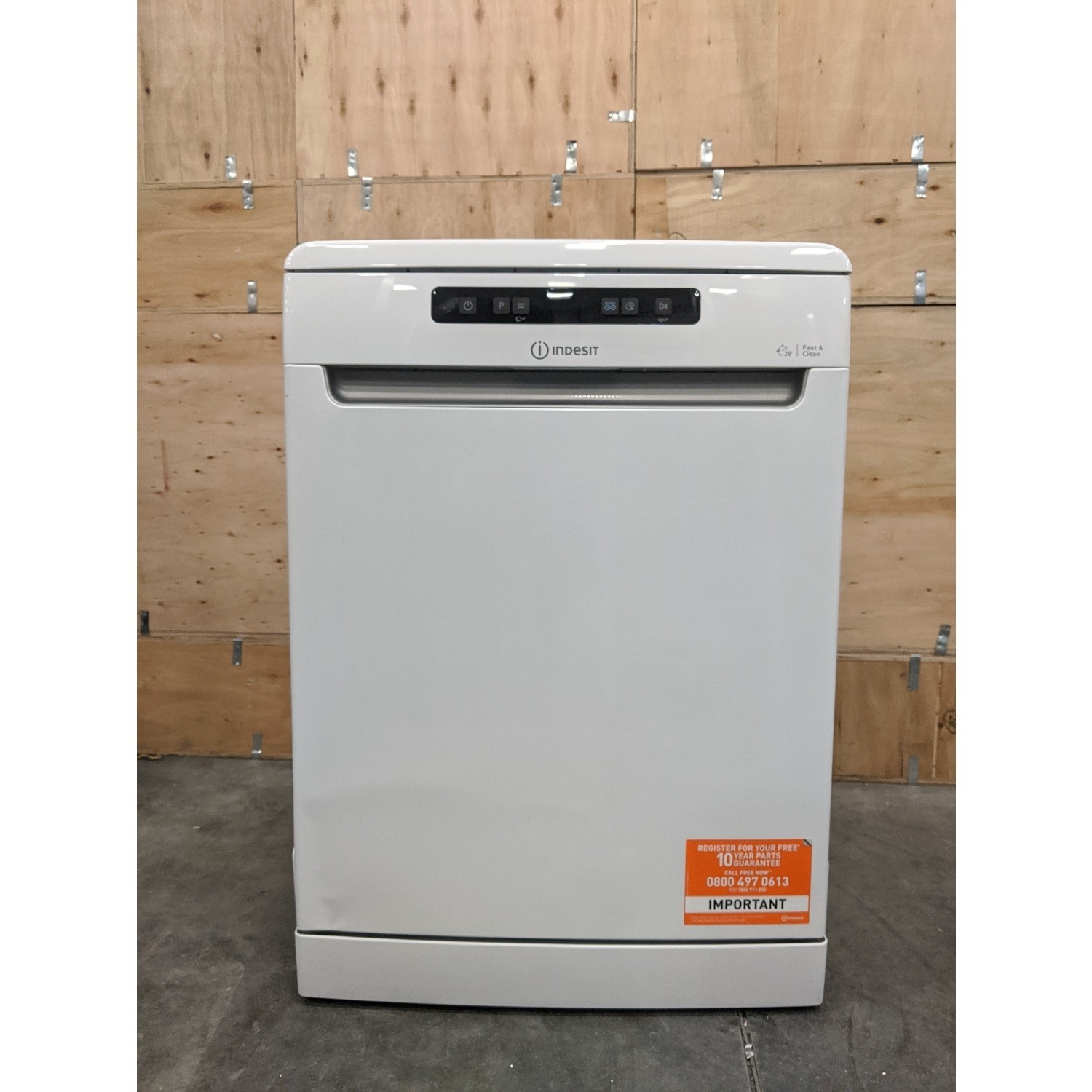 Refurbished Indesit DFO3T133FUK 14 Place Freestanding Dishwasher