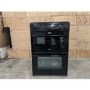 GRADE A2 - Amica AFC6520BL 60cm Double Oven Electric Cooker with Ceramic Hob - Black