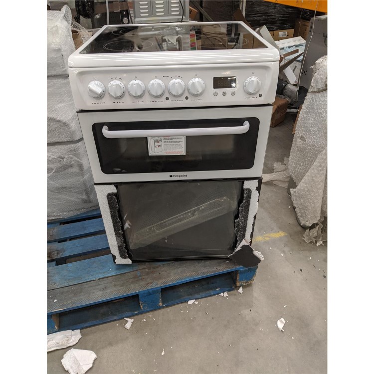 Refurbished Hotpoint HAE60P 60cm Electric Cooker