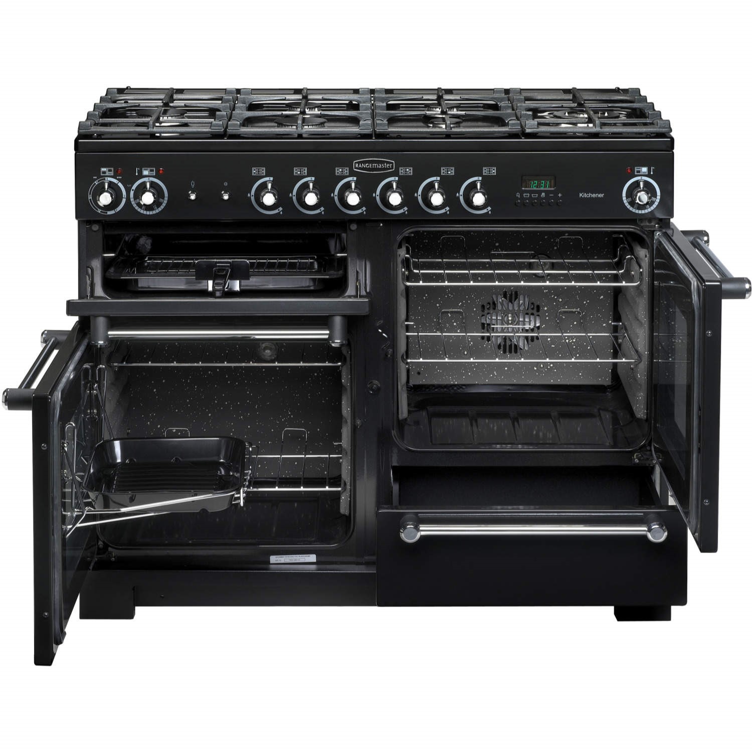 Rangemaster 78910 Kitchener 110cm Electric Range Cooker With Ceramic
