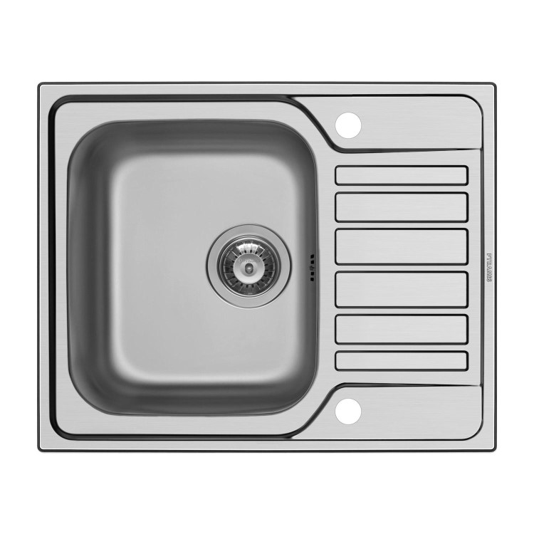 GRADE A2 - Stainless Steel 1 Bowl Compact kitchen Sink 620 x 500mm - Taylor & Moore
