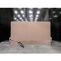 GRADE A3 - White Freestanding Alexa Electric Fireplace with LED Lights- Amberglo