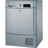 Refurbished Indesit IDCE8450BSH EcoTime Freestanding 8KG Condenser Tumble Dryer Silver
