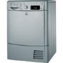 GRADE A2 - Indesit IDCE8450BSH 8kg Freestanding Condenser Tumble Dryer - Silver