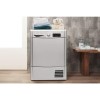 Refurbished Indesit IDCE8450BSH EcoTime 8kg Freestanding Condenser Tumble Dryer - Silver